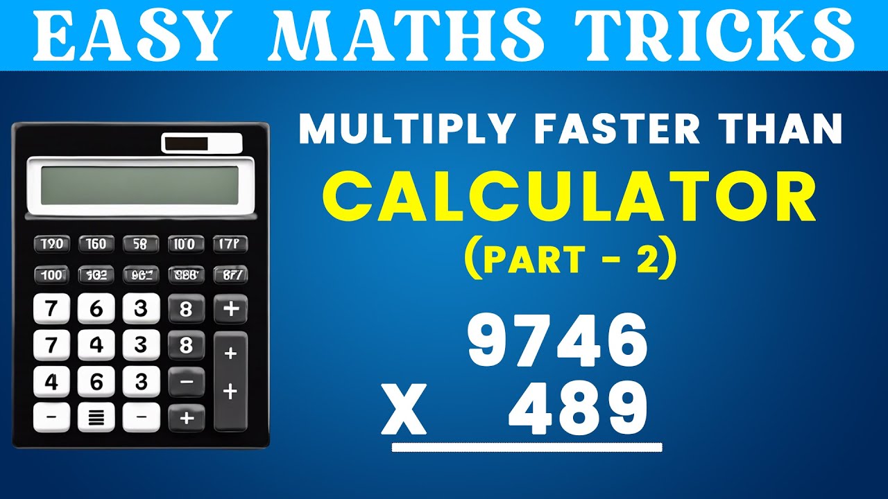 Multiplication Tricks Part 2 Simple And Quick Multiplication Tricks In Multiplication tricks part 2 simple and quick multiplication tricks in