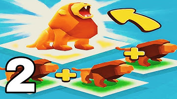 Merge Animal Defense - Walkthrough Part 2 Levels 11-20 New Game - Android ios Gameplay