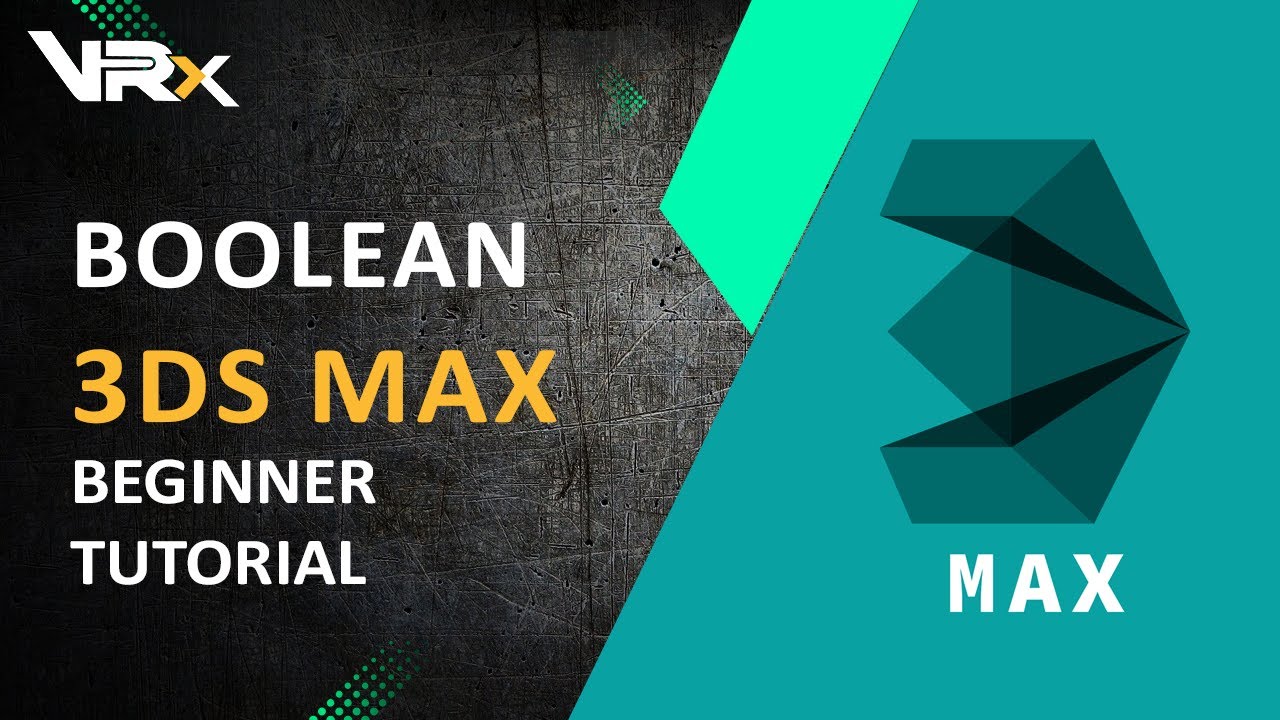 How to use Boolean tool in 3Ds Max | VRx