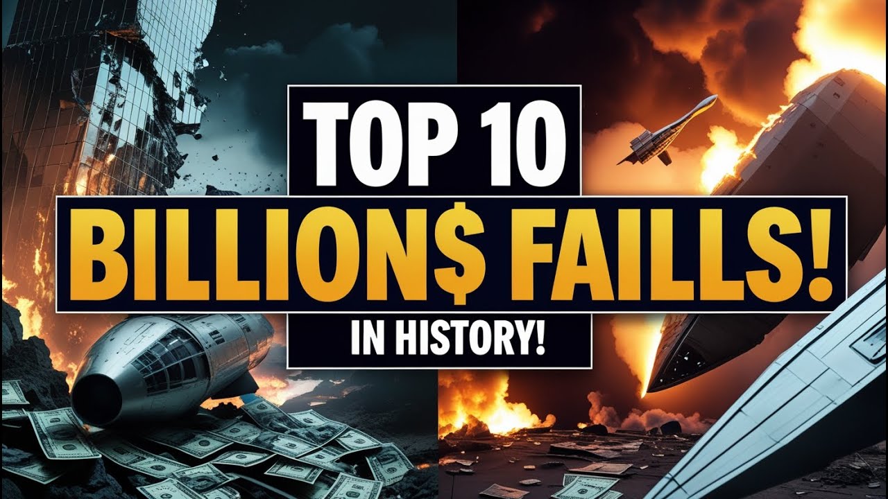 Top 10 History’s Biggest Mistakes - These Failures Cost TRILLIONS