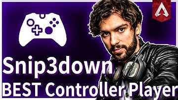 The BEST Controller Player in Apex Legends ?! | Best of "Snip3down_EW"