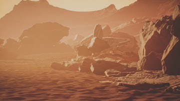 Red Valley Mars Environment - Unreal Engine 4