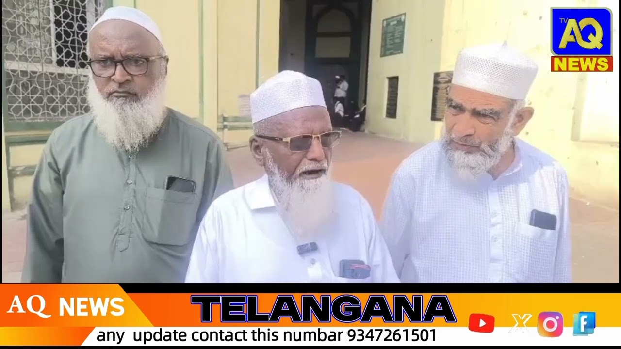 Moulana  Sufi  Khair Uddin Quadri  President Sufi  Ullema  Council  to At Waqf Board, Speaking to  