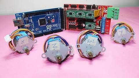 Basic setup Ramps 1.4 + stepper motor + marlin firmware + Slic3r + pronterface