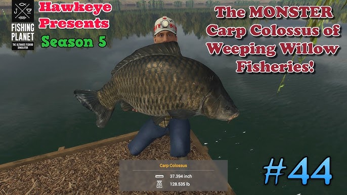 Unique Ghost Carp - Weeping Willow UK - Fishing Planet Guide 