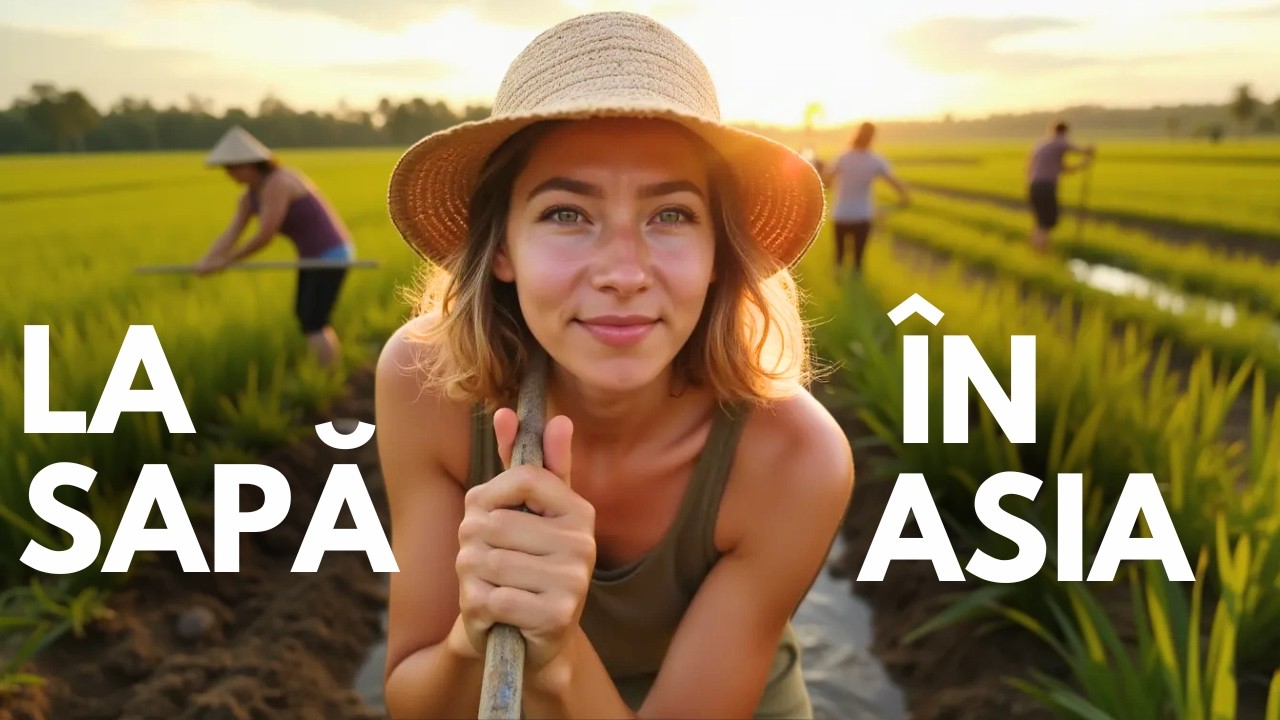 MUNCIM pe PLANTAȚIE în ASIA pentru MÂNCARE | Viata la tara in alte tari | La cules de orez, la sapa
