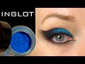 Яркий макияж с пигментом INGLOT в карандашной технике