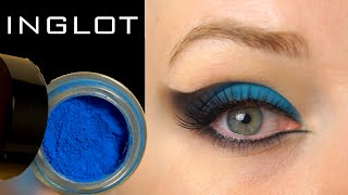 Яркий макияж с пигментом INGLOT в карандашной технике Яркий макияж с пигментом INGLOT в карандашной технике