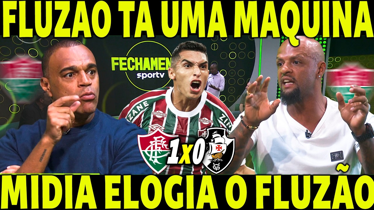 FLUZÃO TÁ UMA MÁQUINA! DENILSON E FELIPE MELO RASGAM ELOGIOS AO FLUMINENSE! VITÓRIA IMPORTANTE!