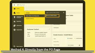 DalBuy Supplier Quick Guide: Creating an Invoice