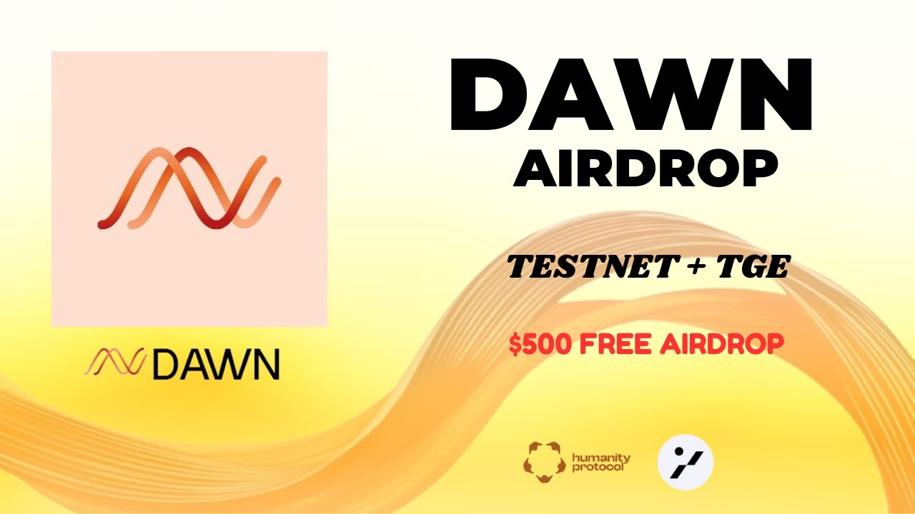 DAWN Airdrop - Everything You Need to Know 💡 | Testnet to Mainnet | Sinhala Guide