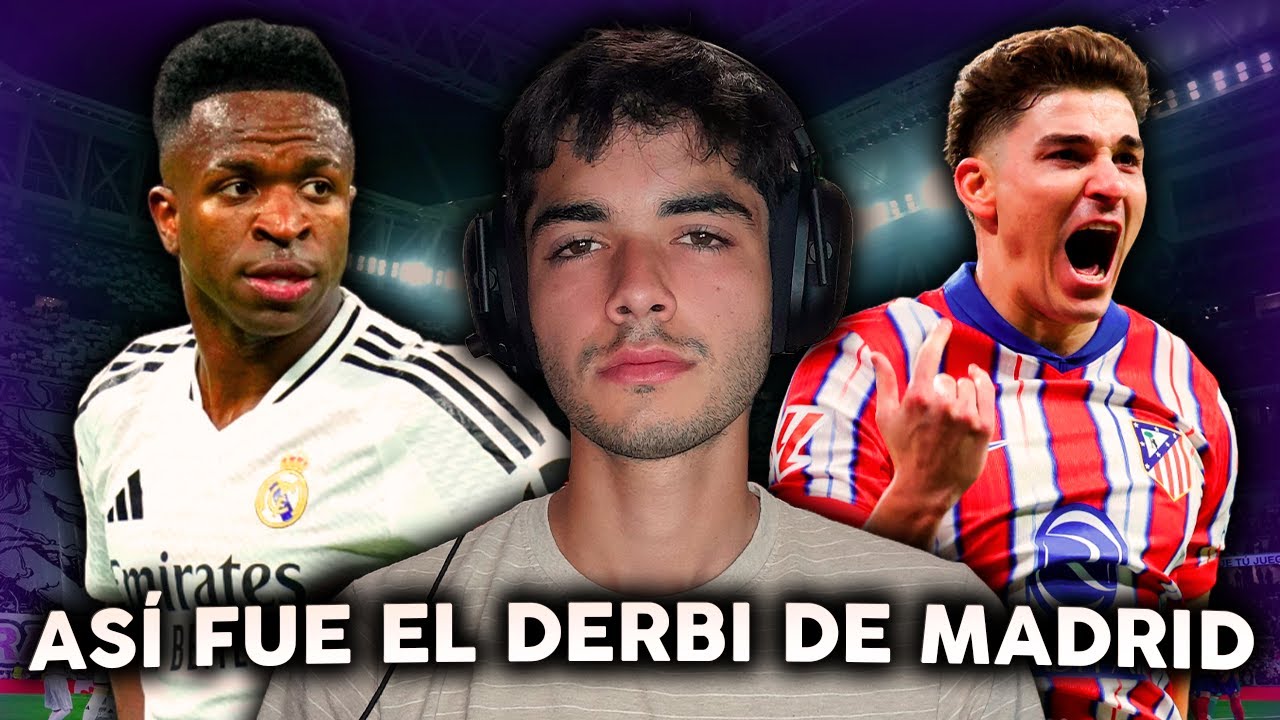 El MADRID y el ATLÉTICO EMPATAN 1-1 en un DERBI de MADRID muy CALIENTE ...