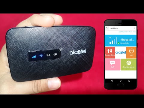 Cómo Configurar Por Primera Vez el Modem Alcatel Link Zone MW41NF desde el Celular