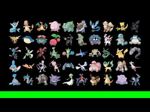 50 Pokémon Marble Race