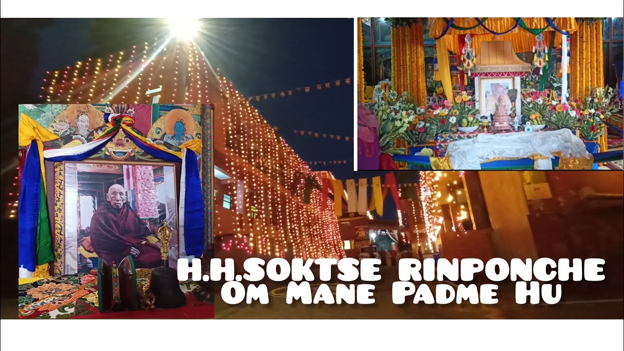 Last visit of Soktse Rinponche at Kunsang Namdroling Gumba!!!Soktse Rinponche ko antim darsan 🙏🙏