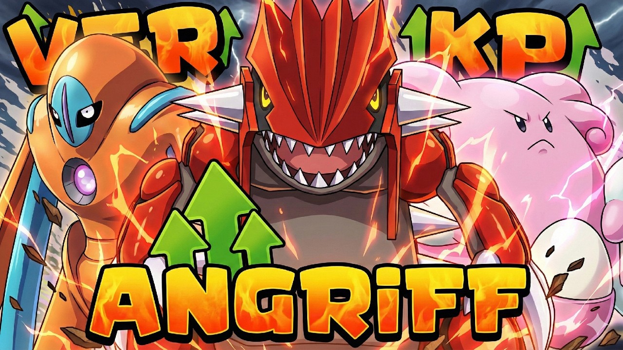 HÖCHSTER WERT bestimmt unsere POKÉMON, dann kämpfen wir!