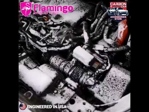         فوم تنظيف موتور السيارة