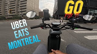 Back doing Uber eats in Montreal(Bike Mode)