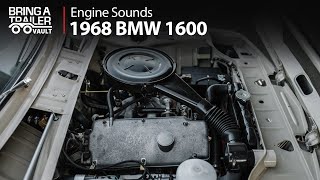 Athlete Statistics Restored 1968 BMW 1600 Engine Sounds | Bring a Trailer