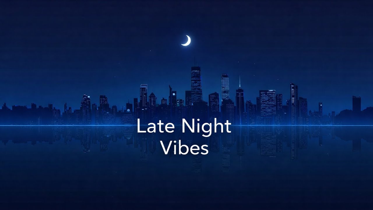 Late Night Vibes 🌙 | Chill Night Music for Relax & Focus
