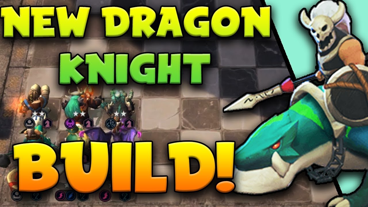 NEW DRAGON/KNIGHT build - secret ANTI-META build for Season 3?! | Auto Chess Mobile