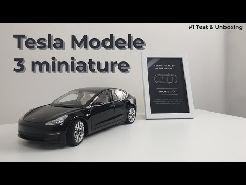 Tesla Model 3 Miniature