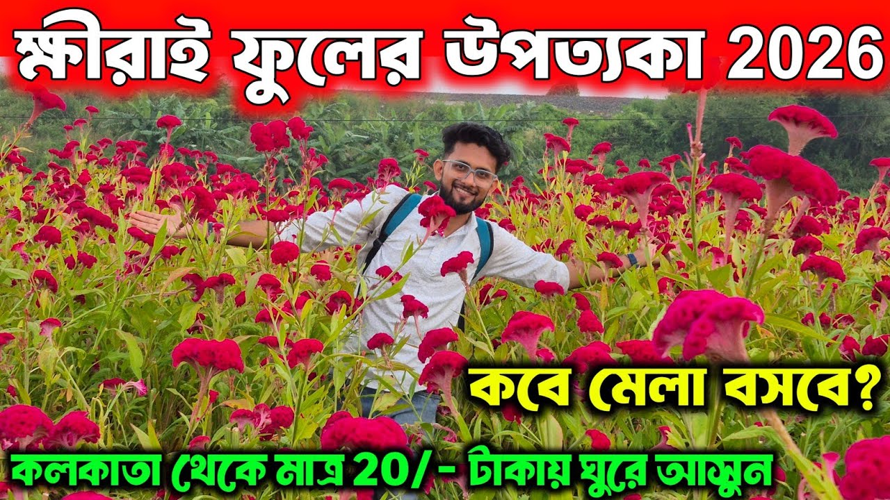 Khirai Flower Garden | Khirai One Day Trip From Kolkata 2026 | Khirai Valley of Flowers