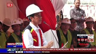Jokowi Resmikan Percepatan Sertifikasi Tenaga Kerja Konstruksi