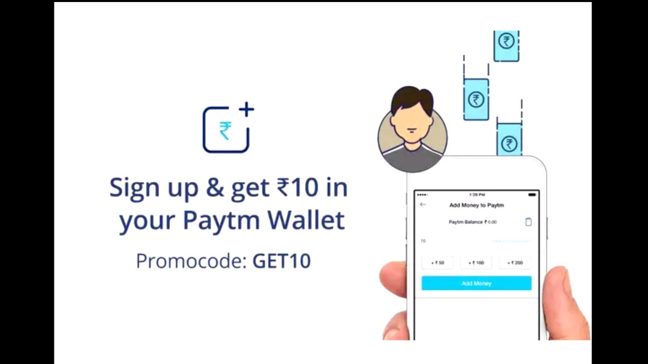 SingUp into Paytm & Get Rs 10 PaytmCash | Couponzin jio offers karnataka