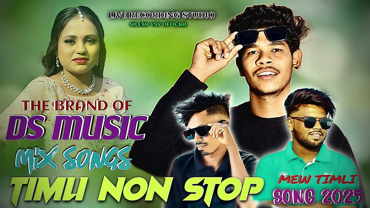 MIX TIMLI NON STOP TAMIL SONGS 2025 LIVE RECORDING STUDIO 🎙️ DS MUSIC