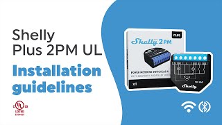 Shelly Plus 2Pm Ul - Installation Video Us Standard