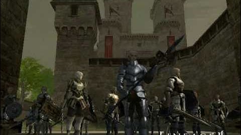Lineage II Prelude - Gameplay Video "The Castle Seige War"
