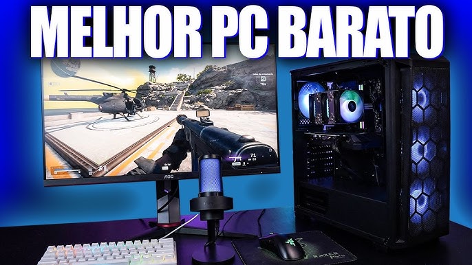 PC Gamer para rodar tudo por R$ 4500 testado em 15 jogos; Veja