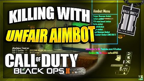 Black Ops 2 Killing With Unfair Aimbot Ep2