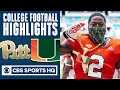 Pittsburgh vs #7 Miami Highlights: Canes roll over Pitt in a pivotal game | CBS Sports HQ