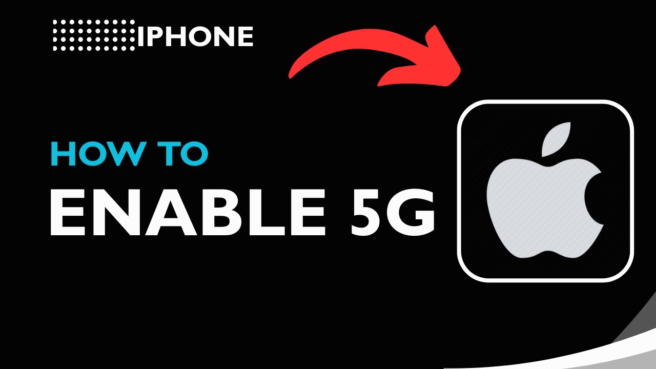 How to Enable 5G on iPhone (Full Guide) | Fix 5G Not Working - YouTube