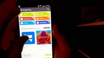 Note 3 Google Play Scroll Test