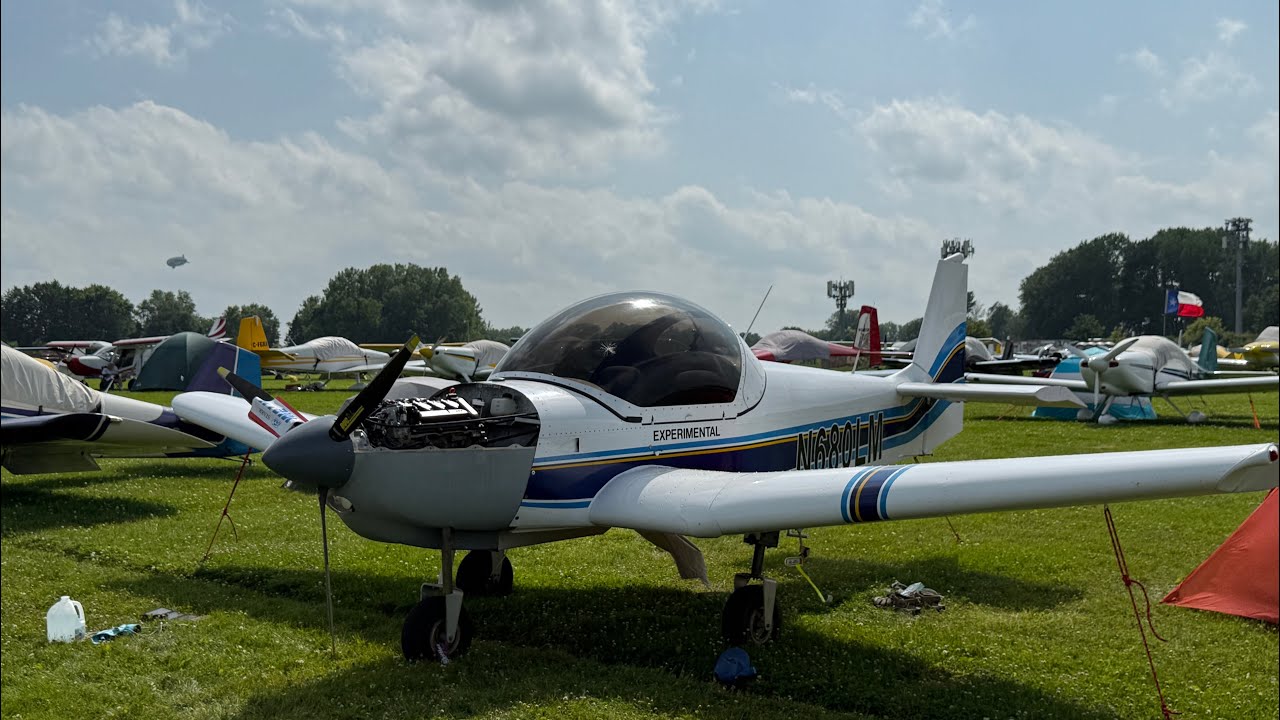 So many Viking Powered Zenith Aircraft at Oshkosh 2025 - YouTube