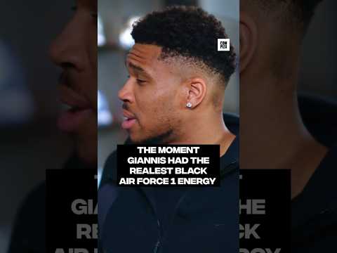 Giannis is proof Black Air Force 1 energy wins championships ππ #SneakerShopping