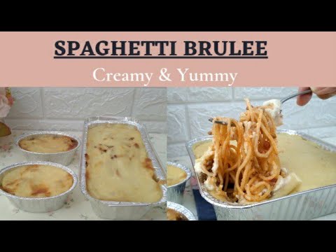 Resep Spaghetti Brulee Panggang | Spaghetti Creamy and ...