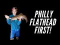 Philly flathead fishing isaacs first flathead