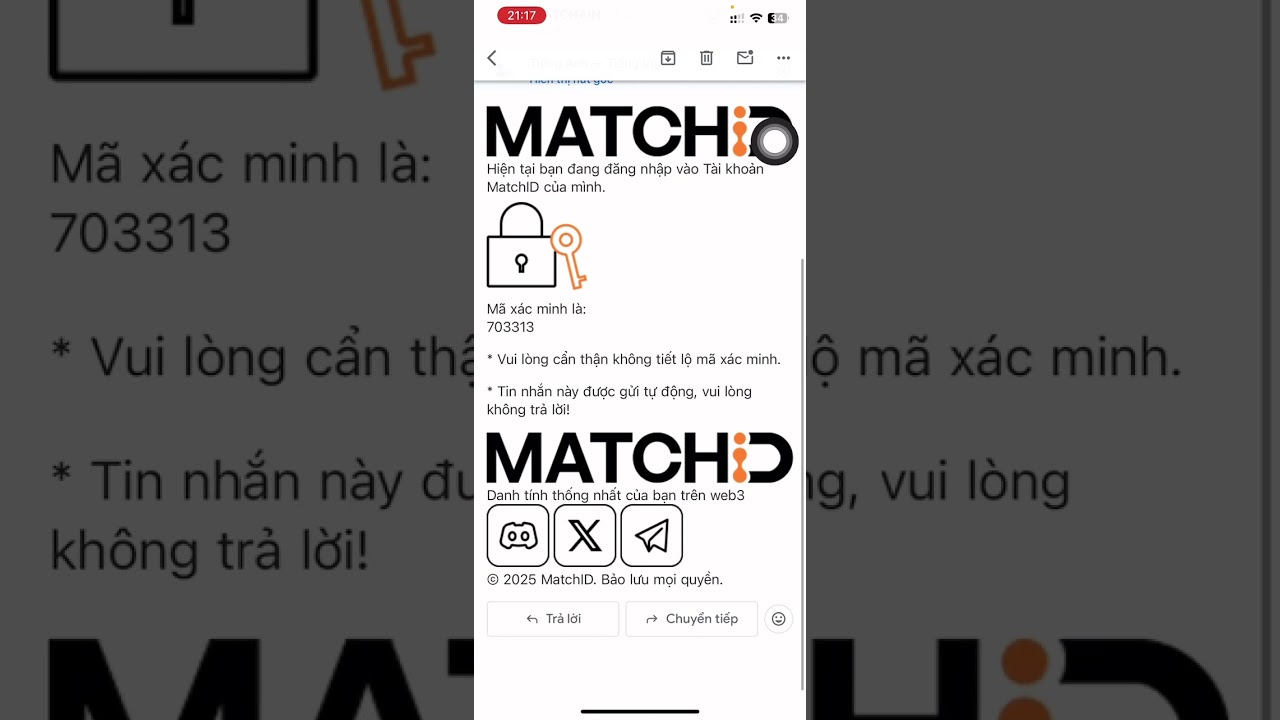 Cập nhật dự án Matchquest hướng dẫn KYC matchID. Phần 1