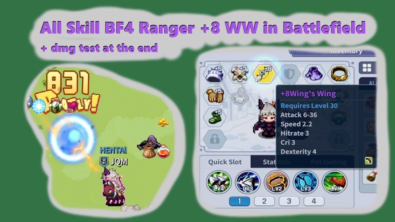 TWOM | +8ww All Skill BF4 Ranger