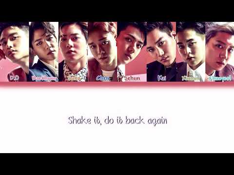 EXO_-_Electric_Kiss_(Kan_Rom_Eng_Lyrics)_カラオケ｜_歌詞付