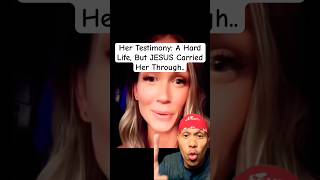 Her Testimony: A Hard Life, But Jesus Carried Her Through.. ✝️ #god #jesus #religion #christian Profile