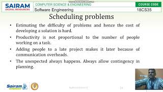 Famous Lecturevideo 18CS35  Module5 ProjectPlanning Part 4 Profile