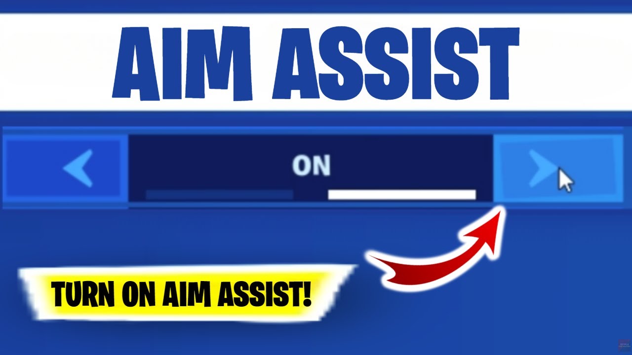 TURN ON AIM ASSIST (2024) | Turn On Aim Assist Fortnite | Aim assist  settings fortnite - YouTube
