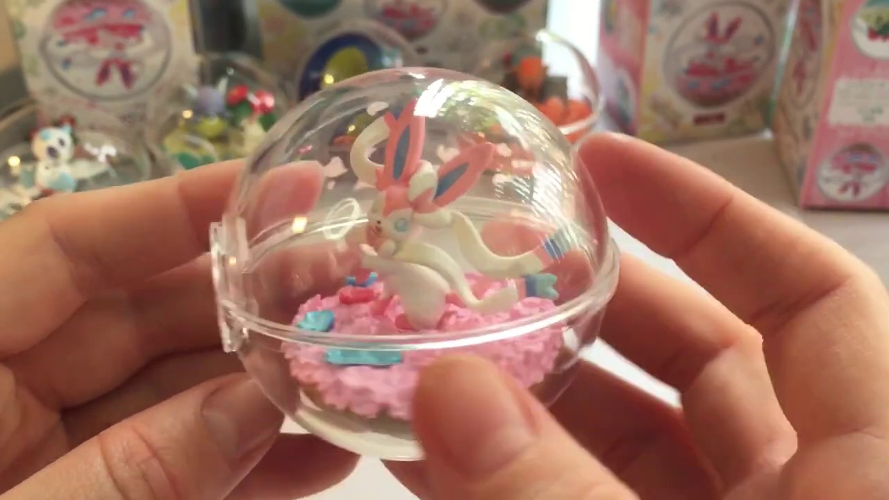 Latest Japanese Re Ment Pokemon Four Seasons Speed Open Youtube