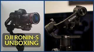 I did a thing... DJI Ronin-S Unboxing and Setup