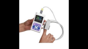 Contec CMS60D Oximeter Demostracion Pulsioximetro